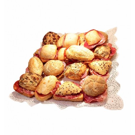 Bandeja de 20 minibocadillos ibéricos