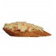 4 minibocadillos o montaditos de ensaladilla de cangrejo casera