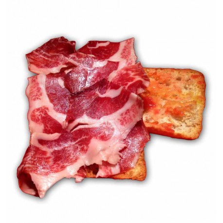 Bandeja de 10 minicocas de jamón ibérico