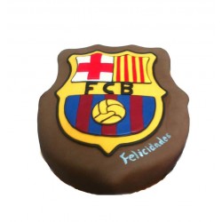 Pastel fondant Barça