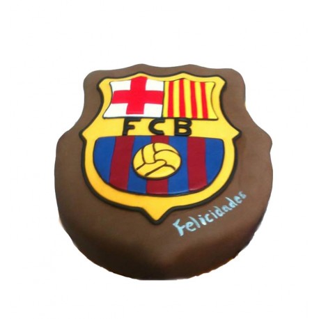 Pastel fondant Barça