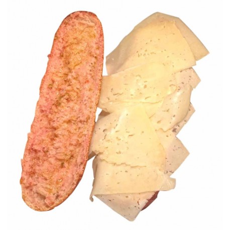 Bocadillo de queso curado