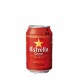 Cerveza de lata Estrella Damm 33 cl