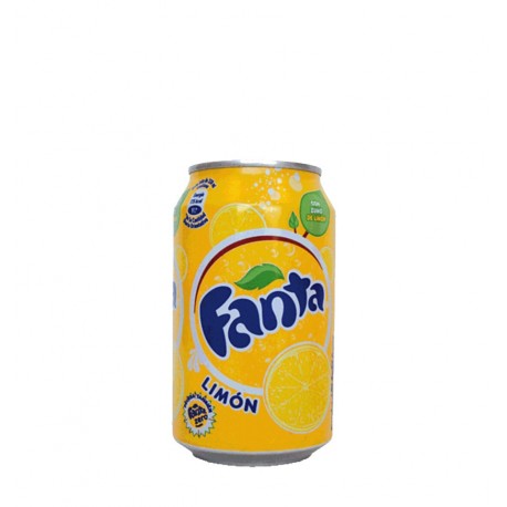 Fanta limón lata 33cl